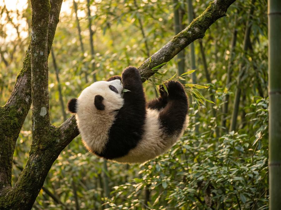 海角网动物测评视频 大熊猫行为测评视频教程